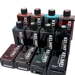 Professional flower dye liquid set in various colors for bouquet absorption and coloring