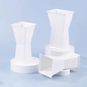 Thickened Waterproof Plastic Square Flower Arrangement Base Bouquet Inner Liner Fixed Holder For Home Wedding Floral Decor