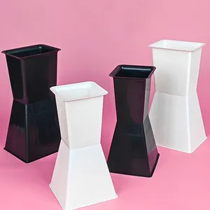 Thickened waterproof square plastic flower arrangement base and inner liner for bouquets