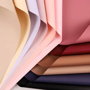 Carta da Imballaggio per Fiori Tinta Unita Opaca Ispessita Impermeabile Carta da Regalo per Bouquet Fai-da-Te Composizioni Floreali Artigianato