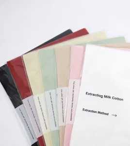 Waterproof pull-out milk cotton wrapping paper for floral bouquets in various colors