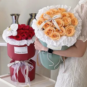 Papel de regalo para flores de estilo coreano y materiales para ramos