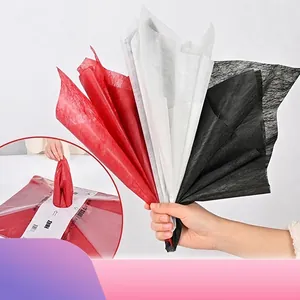Waterproof Flower Wrapping Paper Pull Out Milk Cotton Texture Florist Packaging Material For DIY Bouquet Gift Decor