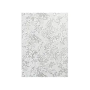 Papier imprimé vintage européen Toile de Jouy pour emballage de bouquets de fleurs