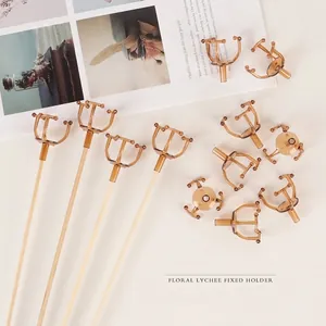 Amber floral lychee fixed holder for fruit snacks flower arrangement DIY packaging