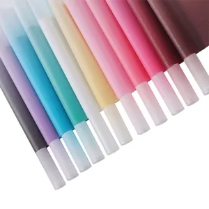 Papel de envolver flores degradado impermeable con película brillante para ramos