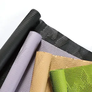 Eco-friendly honeycomb wrapping paper rolls in multiple colors for bouquet packaging
