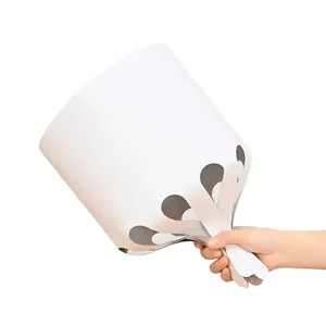 Hojas de papel de revestimiento interior blanco para el peinado elegante de ramos