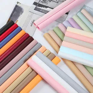 Korean Style Waterproof Flower Wrapping Paper Solid Color Matte Oya Paper For Bouquet DIY Gift Packaging Accessory Supplies