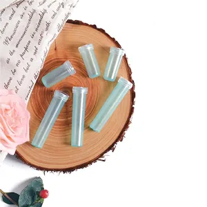 Clear plastic floral water tubes for fresh flower preservation and hydration set
