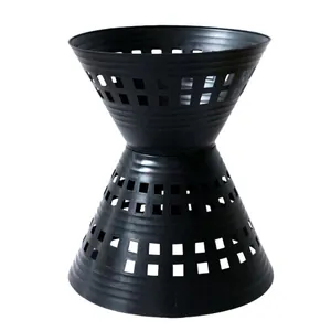 Molde de arreglo floral de plástico negro para el soporte y fijación de ramos de flores