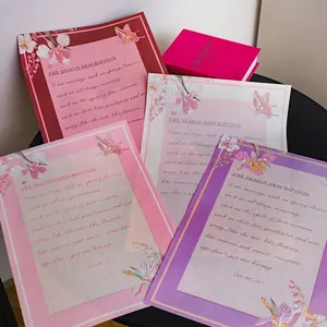 Papier d'emballage floral élégant pour bouquets de fleurs et projets d'art créatif DIY