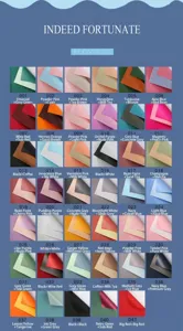 Tabella colori carta regalo floreale impermeabile a doppia faccia 41 stili