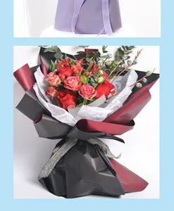 Premium double-sided waterproof Oya paper for professional elegant rose bouquet wrapping
