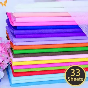 Effen Kleur Zijdepapier Voor Cadeauverpakking Minimalistisch Semi Transparant Decoratief Papier Voor Bloemen En Kerstmis