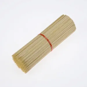 Brochetas de bambú naturales para arreglos florales y empaquetado de ramos DIY