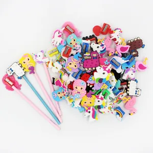 Mini Cartoon Animal Unicorn Mermaid Flamingo Pencil Sharpener for Kids School Office Supplies Manual Sharpener Gift