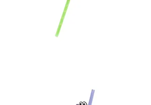 Close-up of colorful snake-shaped bendy straws featuring fun cartoon character accessories for kids