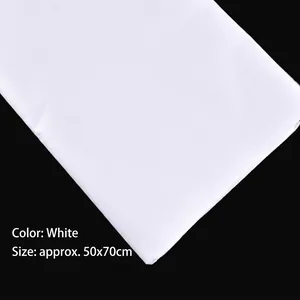 Premium pack of 40 white tissue papers, 50x70cm, for bouquet and cake gift decoration.