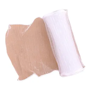 Rollo de gasa plisada blanca para decoración de tartas de cumpleaños y fiestas de té