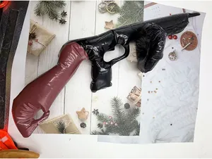 Submachine gun shaped inflatable balloon for Christmas and Halloween party decorations