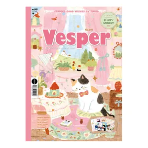 Set de papeterie SIMNO Vesper Fluffy Moment livre de matériel de journalisation
