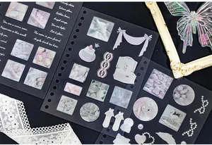Koreaanse stijl ballet thema PET stickers voor scrapbooking en decoratie