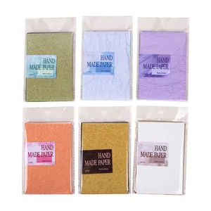 Retro Story 10PCS handmade paper pack with wrinkled texture for DIY scrapbooking