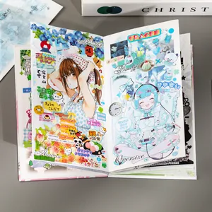 Ästhetisches koreanisches INS-Stil-Leporello-Sammelalbum-Papier für DIY-Journaling