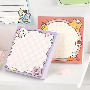 NOTE FOR cute cartoon animal sticky notes set for aesthetic scrapbooking and daily memos