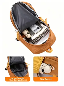 Outdoor-Wanderrucksack Detail mit großem Hauptfach und praktischer Seitentasche.