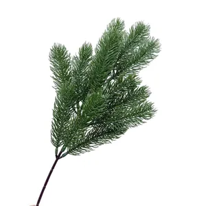 Realistic artificial cedar branch for DIY Christmas tree decorations and landscaping