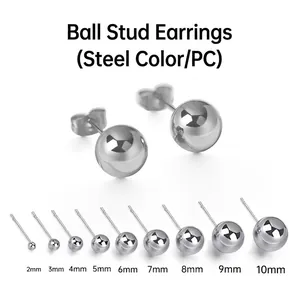 Comparación detallada de tamaños de pendientes de bola de acero de 2 mm a 10 mm