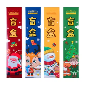 Coffret de stylos décompressants boîte surprise de Noël pour papeterie écolier cadeau