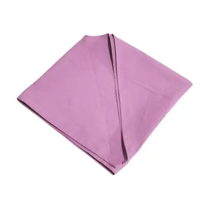 Solid lavender purple cotton pet triangle scarf bandana for dogs and cats holiday outfit