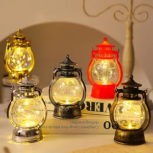 Lámparas de queroseno LED vintage decorativas con luz cálida para decoración hogar