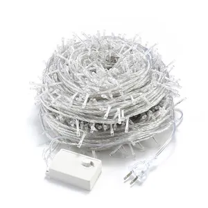 Durable white LED string lights for outdoor Christmas and wedding festive decoration