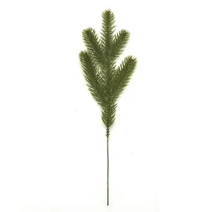 Lifelike artificial pine branch for Christmas tree decoration and DIY holiday wreaths