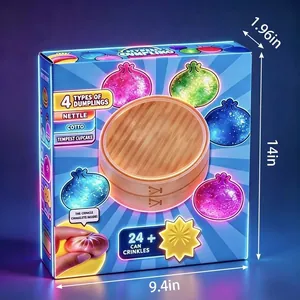 Calendrier de l'Avent 24 jours Mystery Dumpling Squishy Fidget Toy