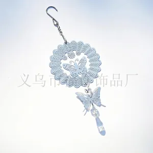 3D Metal Mandala Wind Spinner Butterfly Hummingbird Tree Of Life Suncatcher Stainless Steel Hanging Garden Home Decor Ornament