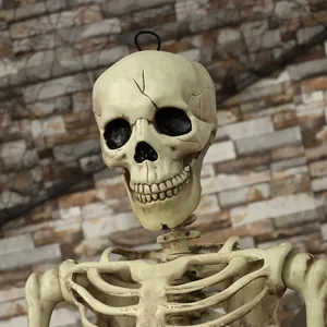 Realistisch Halloween-skelet op ware grootte voor spookhuis en bar decoratie benodigdheden