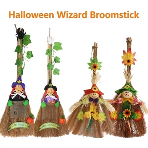 Halloween Hexe Besen Zauberer Besenstiel Requisite Für Cosplay Kostüm Party Dekoration Maskerade Performance Zubehör