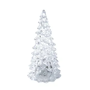 Elegante heldere LED-kerstboom in Scandinavische stijl voor feestelijke tafeldecoratie