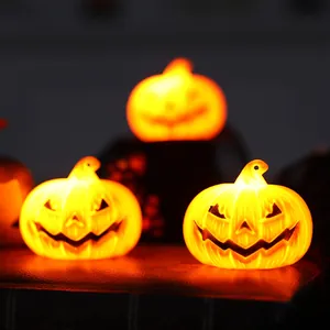 Décorations citrouilles lumineuses d'Halloween pour tables festives et ambiances de fête