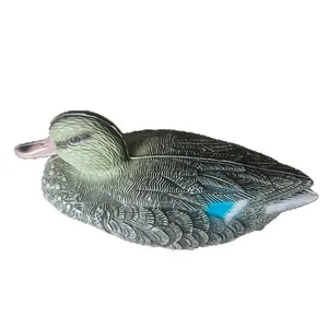 Realistic floating plastic duck decoy for garden decoration and hunting bait