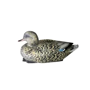 High-quality realistic plastic duck decoy perfect for garden landscaping and pond decoration
