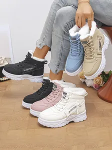 Stilvolle, warm gefütterte High-Top-Martin-Stiefel für Damen in verschiedenen Farben