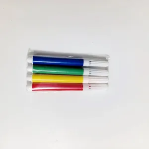 Σετ τεσσάρων πολύχρωμων μαρκαδόρων DIY για γκράφιτι σε κόκκινο μπλε πράσινο κίτρινο