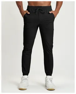 Men's eco-friendly quick-dry sports joggers for outdoor fitness and running activities