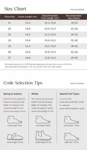 Detailed measurement guide and size chart for girls' lace rhinestone princess sandals